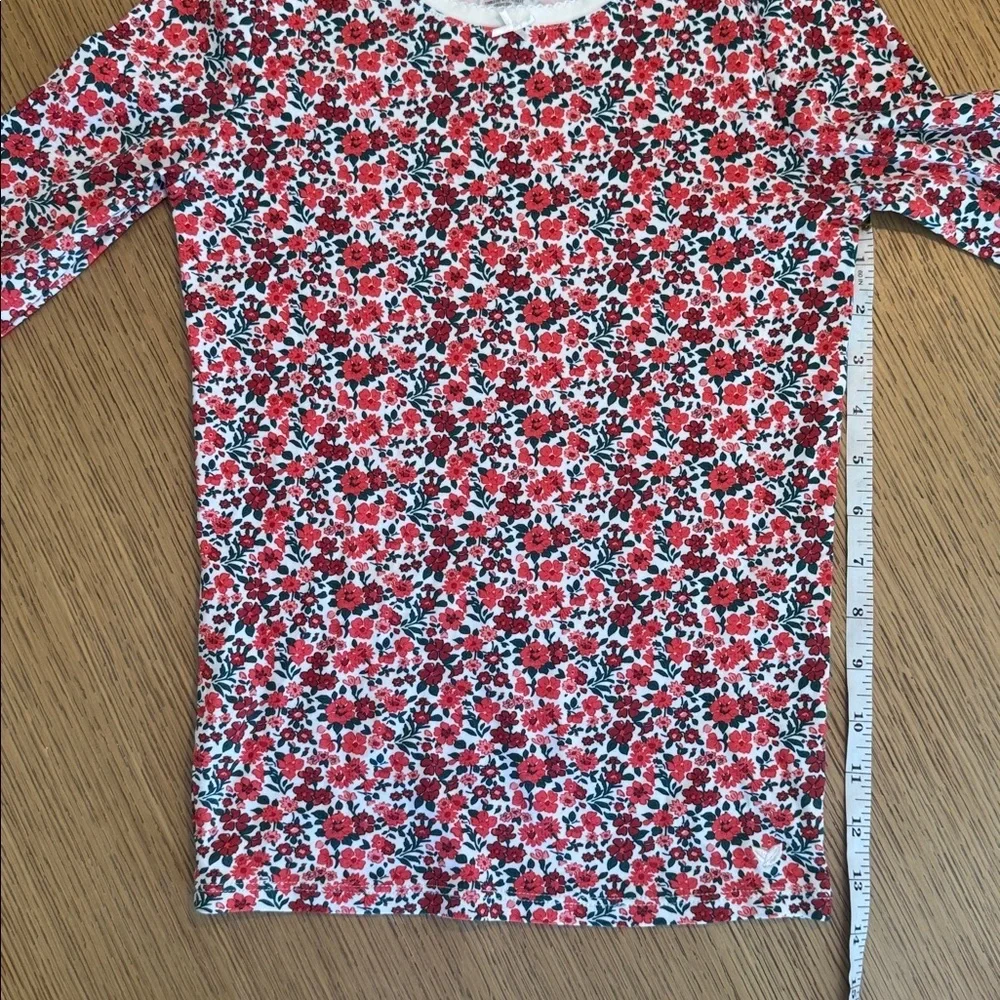 Petite Plume - Children’s snug fit pajama set in Fleurs des Bois